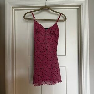 Urban Outfitters Pink Floral Dress